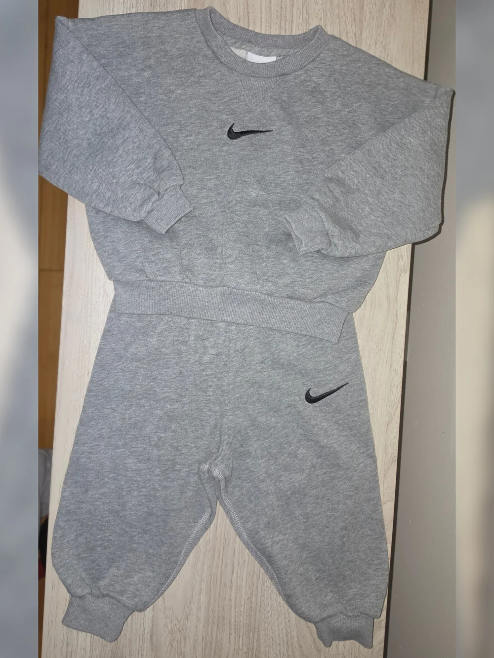 Nike Toddler Grey Sweatshirt & Joggers Set